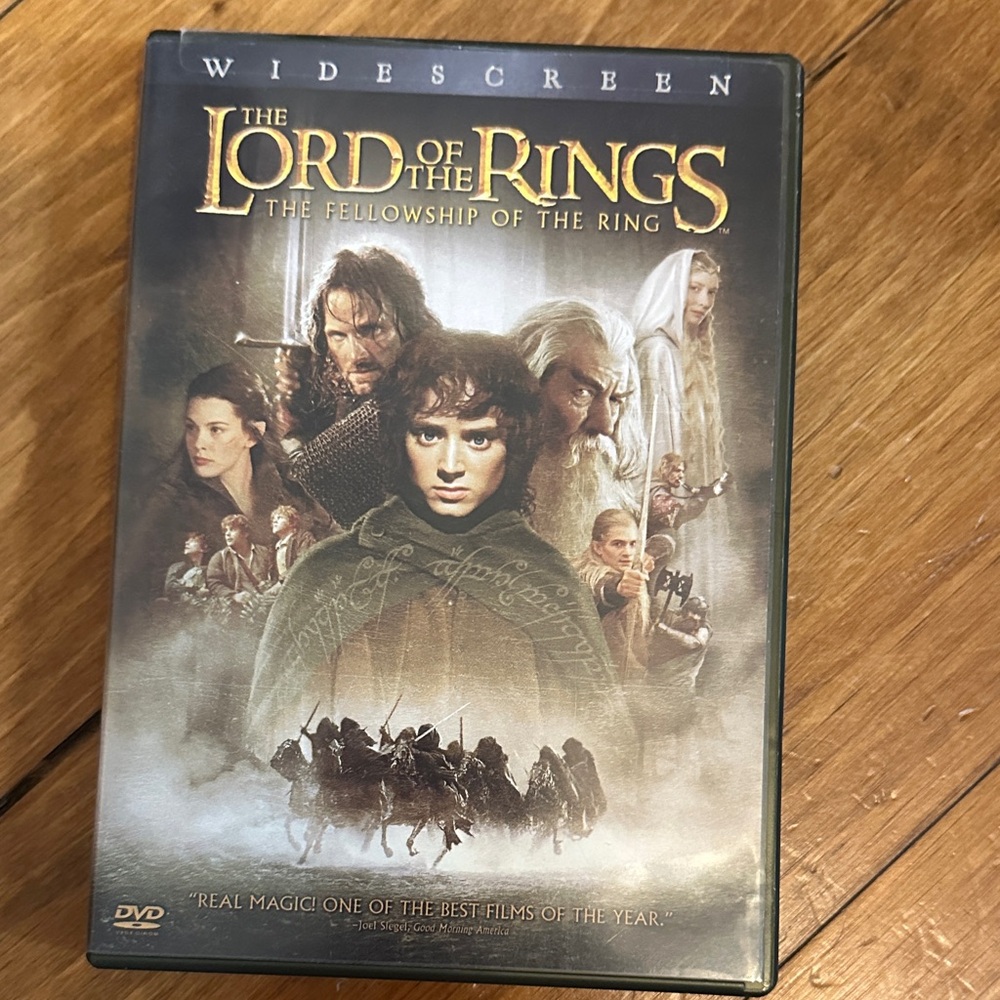 The Lord of the Rings: The Fellowship of the Ring DVD